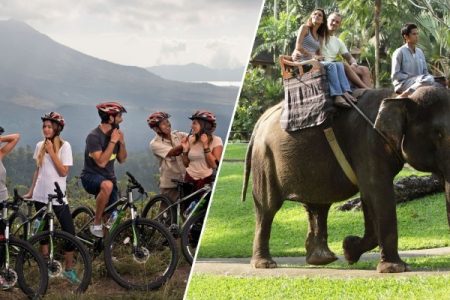 Mountain Cycling + Elephant Ride Tour