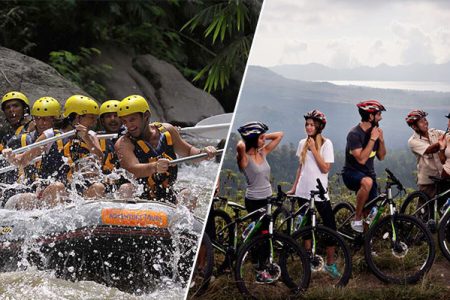 White Water Rafting + Mountain Cycling Tour